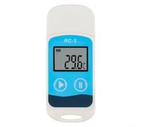 Tidevib Registratore dati temperatura USB con sensore interno termometro digitale registratore dispositivo di monitoraggio da -30 °C a +70 °C IP67 impermeabile