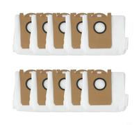 Tidevib Sacchetti di ricambio per aspirapolvere MEDION X21 SW+, in tessuto non tessuto, capacità extra grande per aspirapolvere MD 11500 (confezione da 10)