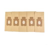 Tidevib Sacchetti per raccolta polvere sottovuoto BAG261 per Panasonic serie MC-E serie MC-CG per Black & Decker serie V a doppio strato, carta da filtro, 5 pezzi