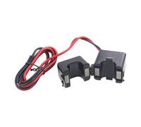 Tidevib Sensore di trasformatore di corrente split-core, modello KCT24 per il rilevamento preciso della corrente 50A-400A, installazione facile, colore nero