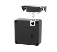 Tidevib Serratura elettronica invisibile intelligente per armadietti con scheda IC NFC per controllo app TTlock per cassetto armadio in legno (per ttlock)