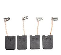 Tidevib Set di 4 spazzole di carbone GA9060 GA7060 per Makita GA9062 GA9063RX02 HM1812 CB218 197129-2