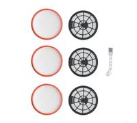 Tidevib Set di filtri per aspirapolvere Vax Air Compact Series Type 95 Pre Post Motor Filter Kit con spazzola di pulizia per modelli C88-AM-BE C85-P5-PE