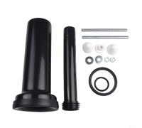 Tidevib Set di tubi di collegamento in gomma da 300 mm per WC sospeso a parete telaio per Duofix H112 H98 H82 con collegamento da 90 mm 45 mm cono di estensione a filo