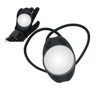 Tidevib Specchio da polso per immersioni, snorkeling e nuoto, per una sicurezza subacquea compatta per monitorare le perdite di compagni e attrezzature, stabile, nero