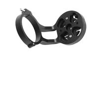 Tidevib Supporto in alluminio per computer da bicicletta per Wahoo per iGPSPORT per Bryton, angolo regolabile per manubrio manubrio 31,8 mm per barre, nero