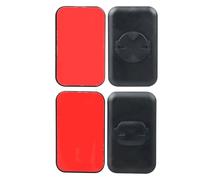 Tidevib Supporto per telefono da bicicletta, adesivo posteriore per staffa di montaggio e per Bryton, design leggero in plastica, 65 mm, nero