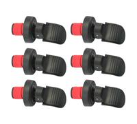Tidevib Tappo per bottiglia di vino con chiusura a pressione manuale per birra e champagne, tappo ermetico a tenuta stagna in plastica PP e, 7 x 3,2 cm
