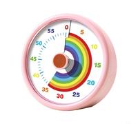 Tidevib Timer visivo, conto alla rovescia da 60 minuti, modalità silenziosa con design illusorio di speranza, strumento di apprendimento per la gestione del tempo dei bambini, per aule, studio
