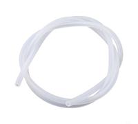 Tidevib Tubo di ricambio in silicone per macchina da caffè, trasparente, flessibile, resistente al calore, per macchina da caffè automatica, lunghezza 100 cm, 3 mm, interno 6 mm esterno