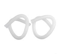 Tidevib Tubo flessibile per piscina, 3,2 cm, pompa di ricambio per piscina fuori terra, avvolgimento a spirale, tubo flessibile in PVC per sistema di filtrazione, lunghezza 99 cm, confezione da 2