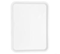 Tidevib Vassoio da portata rettangolare in melamina, antiscivolo, con aspetto resistente alle temperature, per cucina, sala da pranzo, ristorante, casa, feste, catering, buffet, uso interno ed esterno