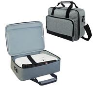 Tidevib VIEWSONIC - Custodia protettiva per mini proiettori, 34,6 x 27 x 8 cm, con tasche per accessori, tessuto Oxford con fodera morbida, rimovibile