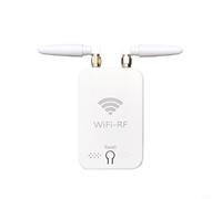 Tidevib WiFi RF Remote Control Copier per Tuya Smart Home, duplicatore di segnale 2.4G per elettrico, tende, tende da sole, 10 dispositivi per memoria, portatile, bianco