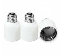 Tidgel Adattatore Lampadina E26 a per e39 3 660W Adattatore Lampadina | 660W max, 230V, conversione E26/E27 a per e39/E40, set da 3 , plastica PBT e alluminio
