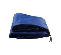 Tidgel Blue Oxford Sandpit Cover 120cm Impermeabile Bambini Gioco | Tessuto Oxford impermeabile, mantiene la sabbia asciutta, blocca le foglie, si adatta a pozzi da 120 cm, facile da pulire