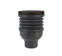 Tidgel Chicco di caffè monodose per macinini Eureka MMG, 140 g, in silicone, strumento di pulizia con coperchio in noce (nero)