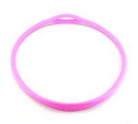 Tidgel Collana in silicone per regolatore, supporto secondario per polipo, accessorio per snorkeling e snorkeling, per tenere il boccaglio sotto il mento, nero (rosa)