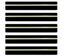 Tidgel Confezione da 2 nastri antiscivolo per gradini e rampe, in PVC impermeabile, 15 x 60 cm (5 pezzi)