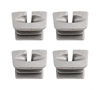 Tidgel Confezione da 4 manicotti in metallo con occhielli per decespugliatore C 36-2 C46-2 C56-2 30-2, inserti guida linea di ricambio (4 pezzi)