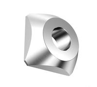 Tidgel Cono di centraggio per smontagomme da 13,7 cm, design a gradini in alluminio, per smontagomme manuale 4WD, compatibile con Harbor for Freight e la maggior parte delle ruote di camion