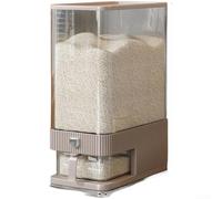 Tidgel Contenitore Cereali PET Chiusura per sicura Contenitore Cereali(Gray)
