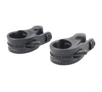 Tidgel Controllo acceleratore per moto, confezione da 2 pezzi, impugnatura in gomma nera per ridurre l'affaticamento della mano per lunghe distanze e touring, 130 mm