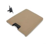 Tidgel Copertura per bracciolo centrale per Chevrolet SILVERADO 1500 2500 HD, TAHOE, SUBURBAN, GMC SIERRA, YUKON, cuscino in pelle nera (beige)