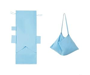 Tidgel Copertura per sedia da spiaggia in microfibra con tasche, telo antiscivolo per esterni, patio, piscina, tessuto ad asciugatura rapida con contenitore, 210 x 76 cm (verde menta)