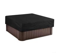 Tidgel Copertura per vasca da bagno da esterno con materiale in poliestere 190T copertura antipolvere da giardino che offre una protezione affidabile in varie condizioni atmosferiche (210 x 210 x 30