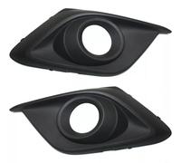 Tidgel Fendinebbia Trim Cover per Mazda 3 2014-2016 e per MAZDA 3 Sport, strutturato Nero Paraurti Anteriore Modanatura Telaio Sinistro Destro Coppia PC+PP Ricambio