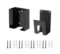 Tidgel Kit di montaggio a parete per caricabatterie EV mobile per Wallbox, supporto per scatola di controllo in metallo con organizer per cavi a J, staffa antiruggine per una facile installazione (set
