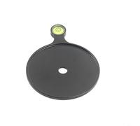 Tidgel Livella per treppiede, per teste da 48 mm, 60 mm, 76 mm, bolla in ABS per accessori per fotocamera, video, studio, attrezzatura fotografica (76 mm)