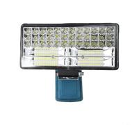 Tidgel Luce da lavoro a LED da 8 pollici con interruttore abbagliante anabbagliante per batteria agli ioni di litio Bosch torcia elettrica portatile per studio sul campo all'aperto (A)