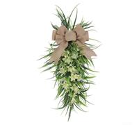 Tidgel per decorazione per pasqua con Gigli Artificiali per decorazione | Materiale plastico , per alle intemperie, colore per verde, per facile da pulire