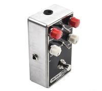 Tidgel per MOSKY Brown Distortion Guitar Effect Pedal, Vintage/Modern & Boost, controlli di guadagno/tono/contorno, guscio in metallo per Rock Blues