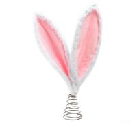 Tidgel Punta Pasquale Orecchie Coniglio Morbida 39cm Punta Pasquale | Design incantevole, orecchie di coniglio, tocco per whimsical, tavola pasquale, per decorazione festiva