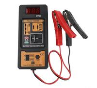 Tidgel RT01 Tester relè automobilistico 12 V 24 V analizzatore display digitale, con schermo LCD per auto, camion, moto, tester di tensione di ispezione della batteria marina (RT01-BF01)