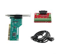 Tidgel Scheda controller PCI per sistema di incisione CNC V1/V6, scheda di azionamento a 3 assi con supporto automatico G-Code ed esecuzione di salto (versione V1)
