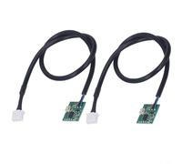 Tidgel Sensore di livello senza contatto DC5V NPN Uscita ± 3 mm Precisione Paste-Type per contenitori di vetro in plastica Elettrodomestici Servizi igienici intelligenti 2 pezzi
