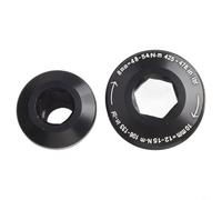 Tidgel Set di bulloni e dadi per manovella in lega di alluminio per SRAM per guarniture GXP, vite autoestraente M15/M26 compatibile con X7 X9 X0 per XX1 (bullone+dado)