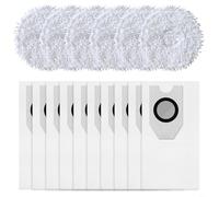 Tidgel Set di panni e sacchetti di ricambio in microfibra per Midea V12, per aspirapolvere Eureka J12 e Ultra - 4 panni + 6 sacchetti (B)