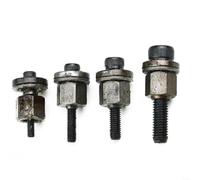 Tidgel Set di punte per rivetti in acciaio per M3, M5, M6, M8, M10, punte di ricambio per rivettatrice manuale, pezzi di ricambio per riparazione industriale, facili e veloci da usare (M4-M5-M6-M8)