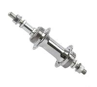 Tidgel Set mozzo ruota anteriore e posteriore con 36 fori, design con porta grasso per una facile manutenzione, acciaio ferro, finitura argento, si adatta alla maggior parte delle biciclette facile e