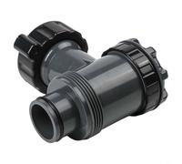 Tidgel Sostituisce per Coleman On Off valvola a stantuffo, per pompa filtro piscina, compatibile con tubo da 38 mm e piscine fuori terra