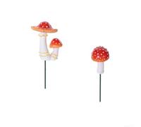 Tidgel Statue Resina Luminose per giardino 2 per decorazione Statue | glow-in-the-dark, resina , per stile pastorale, set da 2 , per ideale per notti magiche