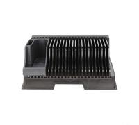 Tidgel Supporto verticale per 19-25 fogli PEI con organizer per utensili, supporto da scrivania in ABS per spray e raschietti (B)