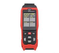 Tidgel Termometro digitale a termocoppia, a 4 canali, tipo K/J/T con 5000 dati di archiviazione, USB PC Link, display VA per laboratorio industriale HVAC, facile e veloce da usare