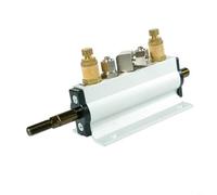 Tidgel Valvola di controllo dell'aria in lega di alluminio, per macchina smontagomme, interruttore a pedale italiano a 5 vie, resistente al calore fino a 105 ° C (A)