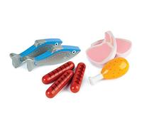 Tidlo : Pretend Play Food : Wooden Meat & Fish